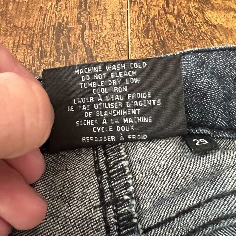 Men’s Fender size 29 blue/grey/black jeans. - Picture 5 of 15